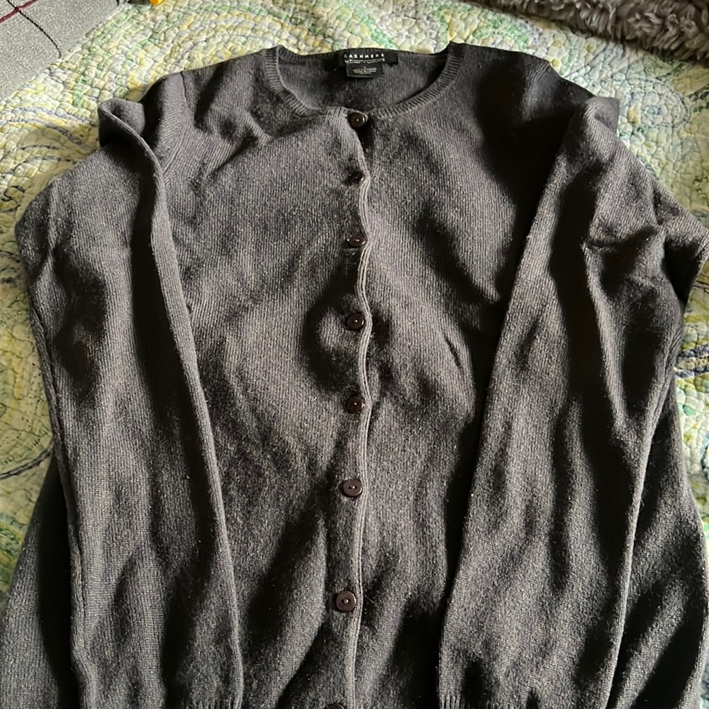 Grey Cashmere Sweater